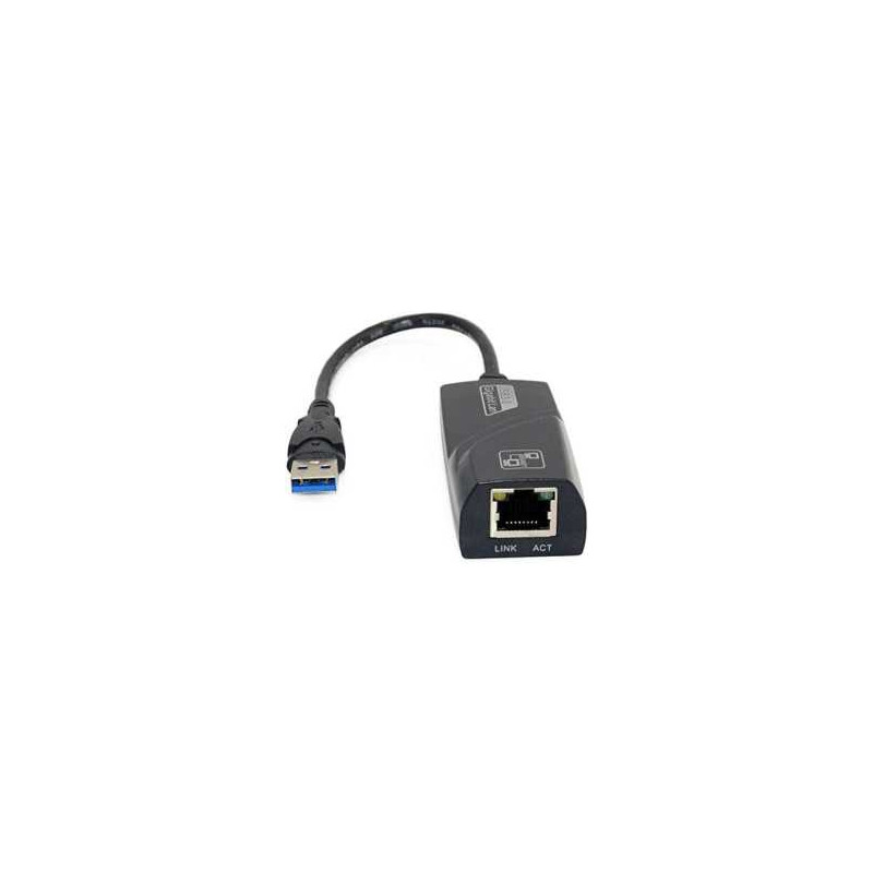 Adaptateur USB 3.0 vers RJ45, Lan Ethernet Gigabit, 10/100/1000Mbps - Noir — ECO · Smarty Paris 18e